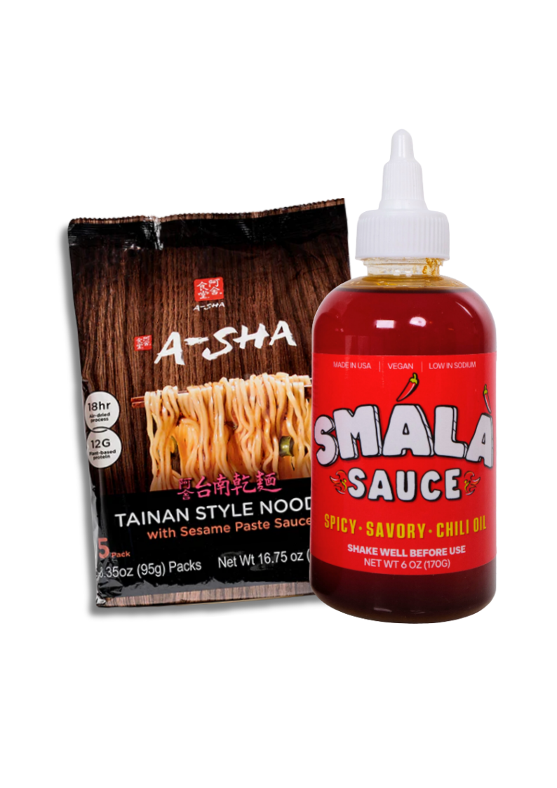 SMÁLÀ X A-Sha Noodle Bundle (Sesame Paste Flavor)